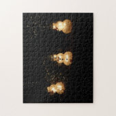 Snowman Holiday Light Display Puzzle (Vertikal)