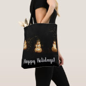Snowman Holiday Light Display Tasche (Von Nahem)