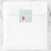 Snowman Holiday Sticker (Tasche)