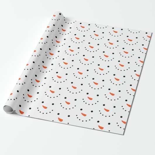 Snowman Holiday Wrapping Paper Geschenkpapier (Ungerollt)