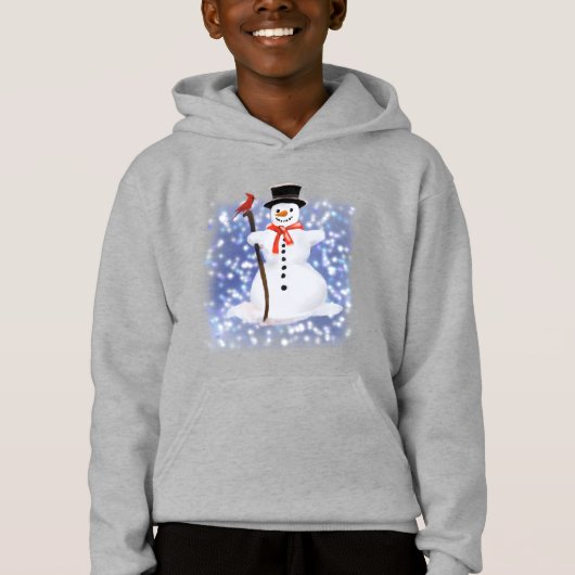Snowman hoodie (Vorderseite)