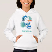 Snowman Hoodie (Vorderseite)