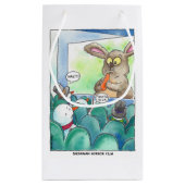 Snowman-Horror-Film-Geschenk-Tasche Kleine Geschenktüte (Rückseite)