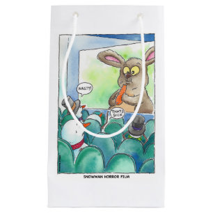 Snowman-Horror-Film-Geschenk-Tasche Kleine Geschenktüte
