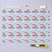 Snowman Hot Chocolate Fun Seidenpapier (Handwerk)