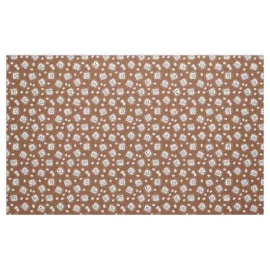 Snowman Hot Cocoa Stoff (Fat Quarter (45,7 x 55,9 cm))