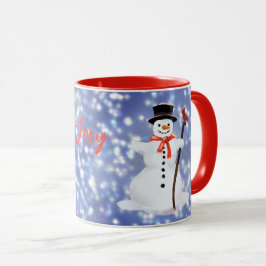 Snowman Hot Schokolade Tasse