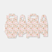 Snowman Ice Cream Cones Weihnachtsmuster Geschenkschachtel (Ungefaltet)