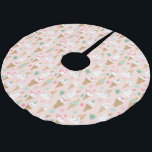 Snowman Ice Cream Cones Weihnachtsmuster Polyester Weihnachtsbaumdecke<br><div class="desc">Fügen Sie Ihrer Ferienzeit eine süße Touch mit diesem "Snowman Ice Cream Cones" Muster hinzu. Dieses skurrile Design mit seinen bezaubernden Schneemännern und Eiscreme-Töpfen eignet sich hervorragend, um festlichen Beifall mit einer einzigartigen und spielerischen Drehung zu vermitteln. Es ist als Packpapier, Tasse und Kleidung erhältlich und bietet Ihnen eine angenehme...</div>