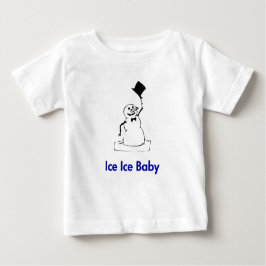 Snowman Ice Ice Baby Baby T-shirt