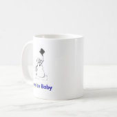 Snowman Ice Ice Baby Kaffeetasse (Vorderseite Links)