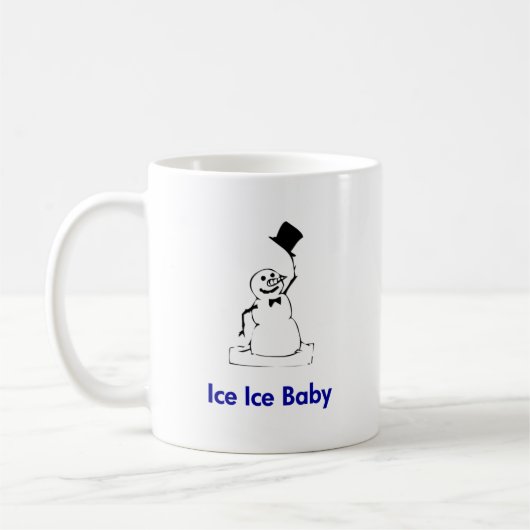 Snowman Ice Ice Baby Kaffeetasse (Links)