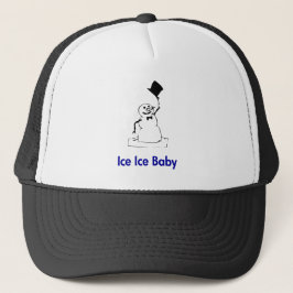 Snowman Ice Ice Baby Truckerkappe