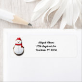 Snowman in Red Cutout (Insitu)