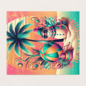 SNOWMAN IN THE SUN (Außenseite Aufgefaltet)