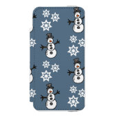 Snowman Incipio iPhone Geldbeutel-Hülle (Folio Vorderseite)