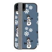 Snowman Incipio iPhone Geldbeutel-Hülle (Folio Rückseite)
