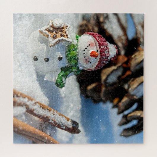 Snowman Jigsaw Puzzle (Horizontal)