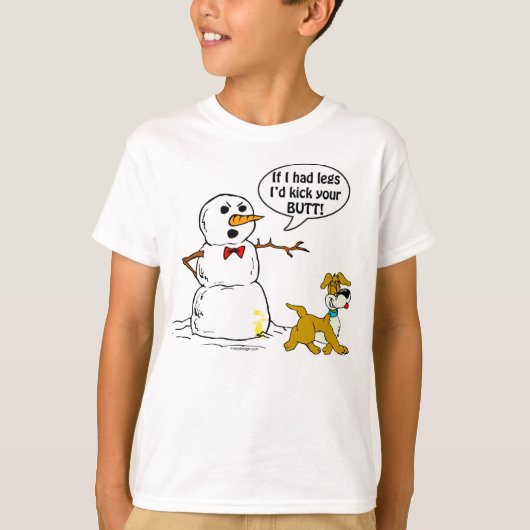 Snowman Joke T-Shirt (Vorderseite)