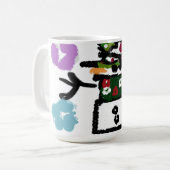 Snowman joy Liebe Kaffeetasse (Vorderseite Links)