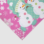Snowman Joy Tissue Paper Seidenpapier (Ausschnitt)