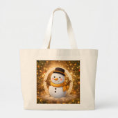 Snowman Jumbo Stoffbeutel (Vorne)