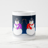 Snowman Jumbo-Tasse (Vorderseite)