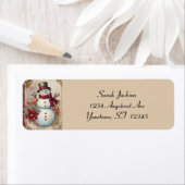 Snowman Junk Journal Page (Insitu)