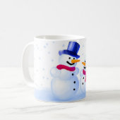 Snowman Kaffeetasse (Vorderseite Links)