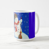 Snowman Kaffeetasse (VorderseiteRechts)