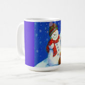 Snowman Kaffeetasse (Vorderseite Links)