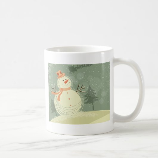 Snowman Kaffeetasse (Rechts)