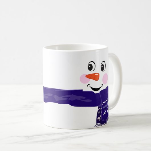 Snowman Kaffeetasse (VorderseiteRechts)