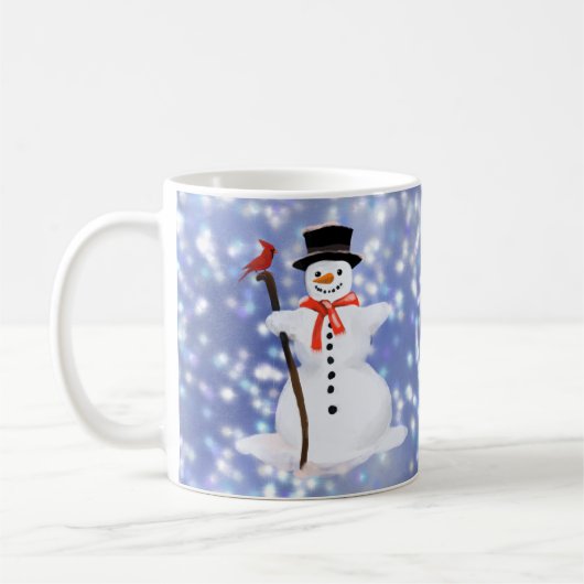 Snowman Kaffeetasse (Links)