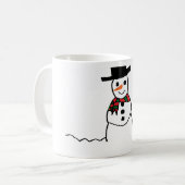 Snowman Kaffeetasse (Vorderseite Links)