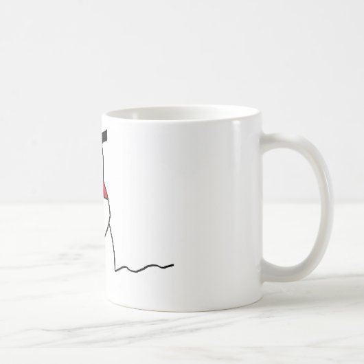 Snowman Kaffeetasse (Rechts)