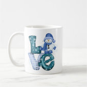 Snowman Kaffeetasse (Links)