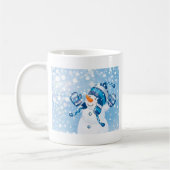 Snowman Kaffeetasse (Links)