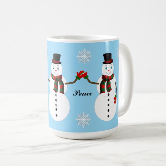 snowman kaffeetasse (VorderseiteRechts)