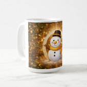 Snowman Kaffeetasse (Vorderseite Links)