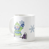 Snowman Kaffeetasse (Vorderseite Links)