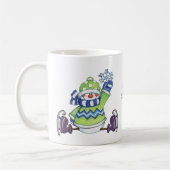 Snowman Kaffeetasse (Links)