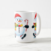 Snowman Kaffeetasse (VorderseiteRechts)