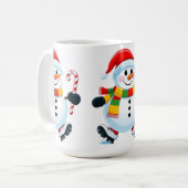Snowman Kaffeetasse (Vorderseite Links)