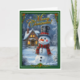 Snowman Karte