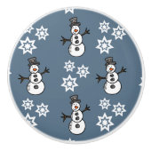 Snowman Keramikknauf (Vorderseite)