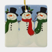 Snowman Keramikornament (Vorderseite)