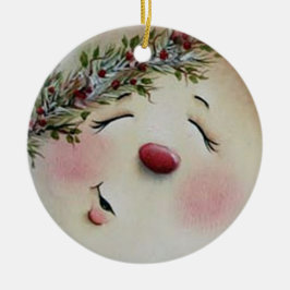 Snowman Keramikornament