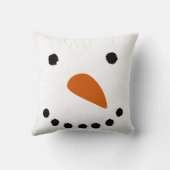 Snowman Kissen (Rückseite)
