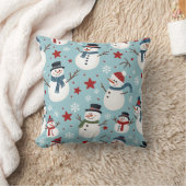 Snowman-Kissen Kissen (Decke)